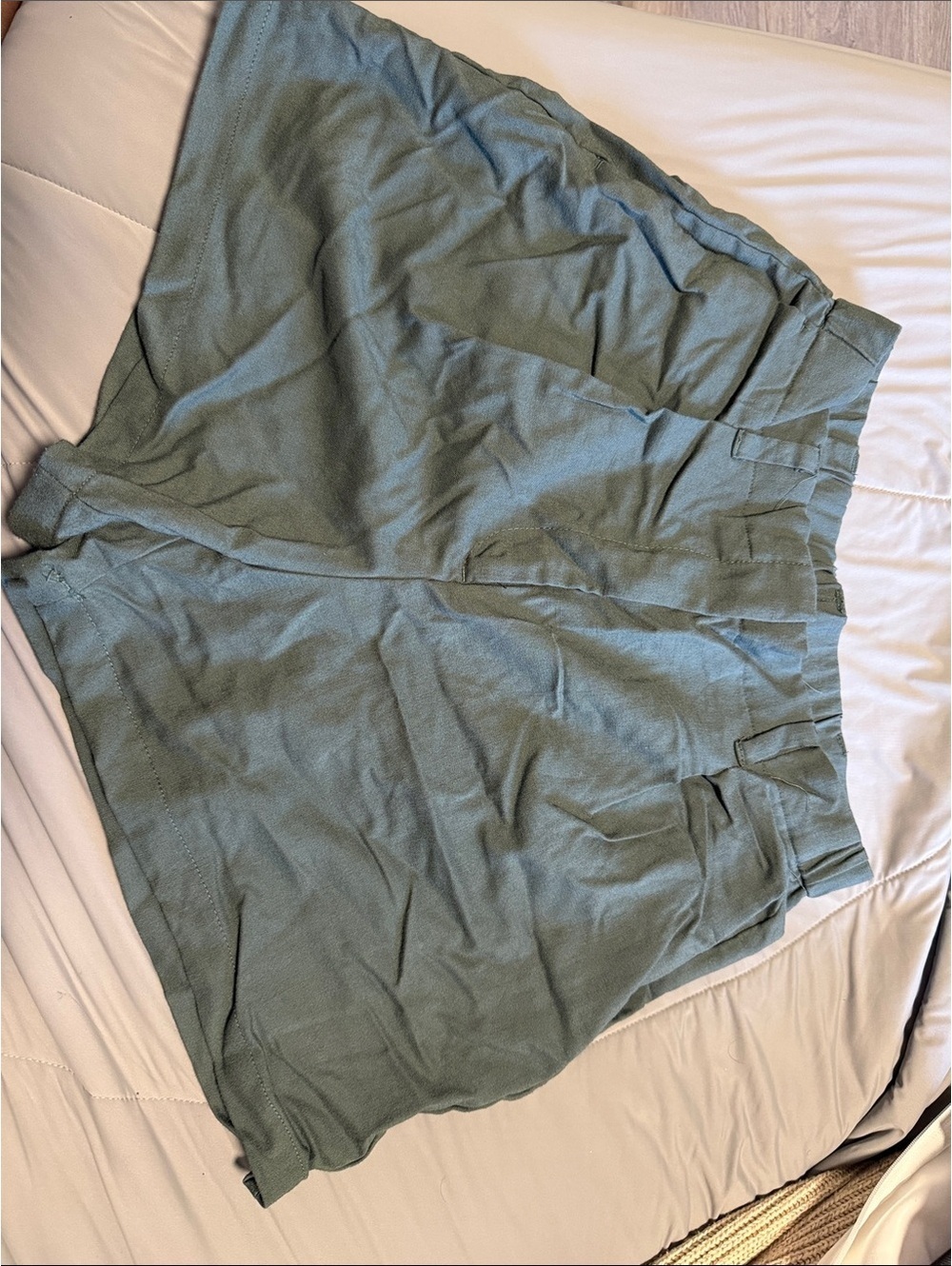 Dynamite High Waist Olive Green Shorts